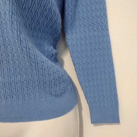 Karen Scott - Petites Rib-Knit Sweater - Picture 5 of 12